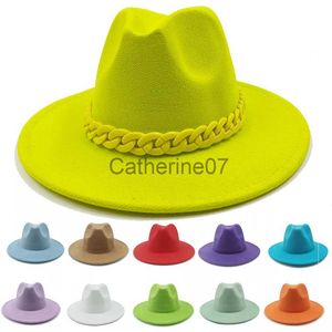 Geizige Krempe Hüte Fedora Hut Damen Hut Herren Hut Vier Jahreszeiten Panama Jazz Cap Mode Britischen Stil Breite Krempe Fedoras 55-61 CM Größe Großhandel J230829