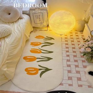 Carpet Cute Soft Bedroom Rugs Short Plush Children s Bedside Kids Room Non Slip Baby Play Mats Living Floor Mat Washable 230828