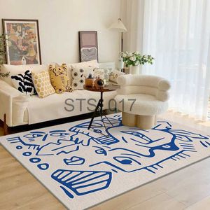 Carpets Geometric Irregular Lines Large Area Living Room Carpet Comfortable Soft Fluffy Bedroom Rug Modern Home Decoration Aesthetics IG x0829