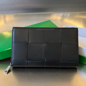 10A متكررة من أعلى المستويات مصممي BV Men Wallet 19cm Cowwhide محفظة Grnuinr الجلود محفظة شحن مجاني VV120