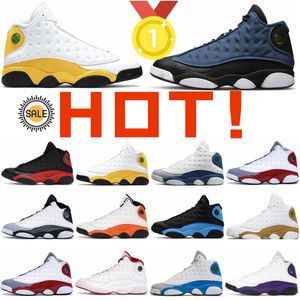 2024 New Black Flint 13s Basketball Shoes Jump Man 13 With Box Celestine Blue Wheat University Blue Reverse Bred Playground Court Purple Mens Womens Sneakers