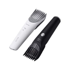 Barbeadores elétricos Youpin Hair Clipper Showsee Home Homens Cortador Trimmer Barbeiro Profissional Ultrafino Lâmina Cerâmica USB 230828