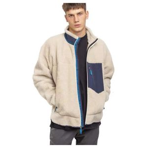 Designer Mens Jacket Thick Veste Giacca Warm Down Classic Retro Antumn Winter Par Models Lamb Cashmere S Fleece Coat Men Women533