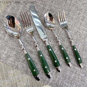 3pcs/5pcs Cutlery Set Set Setulting Кухонная посуда наборы вилок -ложки.