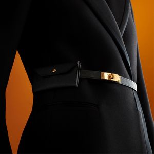 Cinture Design marsupio in pelle cintura da donna borsa da donna in pelle cintura colletto bianco pregiata cintura decorativa 230829