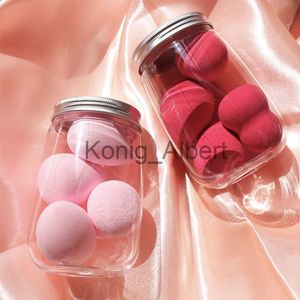 Makeup Tools 4Pcs Makeup Sponge Set Face Beauty Cosmetic Powder Puff for Foundation Cream Concealer Make Up Blender Tool with Storage Box x0829