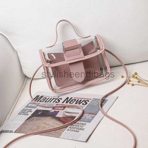 Berühmte Designer -Tasche Luxus Bag Crossbody Body Clear Bag Umhängetasche Quadratbeutel Handtasche Mini Telefontasche Klappbeutel Magnetische Schnalle Farbe Kontrast Bag Stylisheendibags04