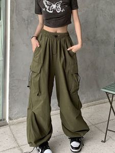 Men S Jeans Y2K Casual Cargo Pantwear Streetwear Lose szeroka noga proste spodnie 2023 Ins Fashion Ladies Oversize dresspants 230828