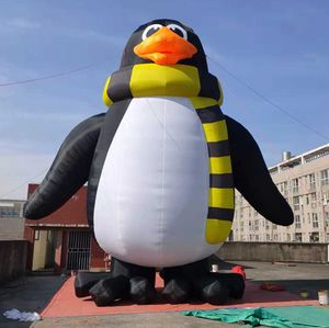 wholesale Kundengebundener 31ft 9.5m H hoher riesiger aufblasbarer Chad der Pinguin für Weihnachtsdekoration im Freien