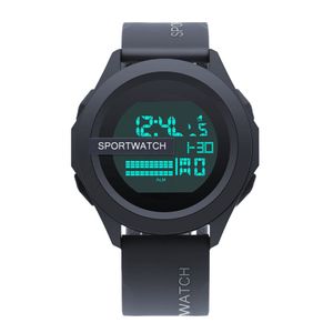 Moda grossista Orologi sportivi multifunzionali economici a luce fredda fredda luminosa Ultimo orologio elettronico digitale