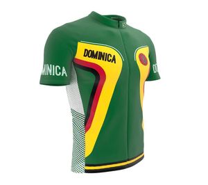 Radsport-Shirts Tops DOMINICA Herren-Fahrradtrikot mit durchgehendem Reißverschluss und kurzen Ärmeln 230828