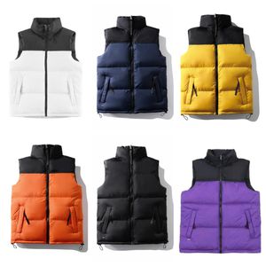 Coletes masculinos de inverno sem mangas colete de inverno casaco quente à prova de vento casacos leves casacos masculinos ao ar livre clássico casual zíper calor roupas masculinas s5