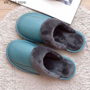 genuine home Slippers Women's leather female furry shoes winter 2023 classic fur slippers woman indoor shoe T230828 3301