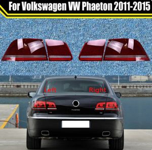Para volkswagen vw phaeton 2011-2015 luz traseira do carro escudo luzes de freio substituição escudo traseiro automático capa máscara abajur