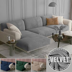 Крышка стулья Velvet Soild Color Dofa Sean Cushion мягкая эластичная съемная для гостиной для гостиной.