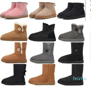 Designer Botas de Neve Austrália Mini Plataforma Bota Chinelos Clássico Tasman Camurça Slides Inverno Lã Botas Quentes Ugglies Pele De Ovelha Sapatos Ankle Bootes