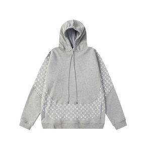 Mäns plusstorlek hoodies tröjor fall/vinter stekt gata affisch Logo grafisk tryck hoodie par tröja e3054d