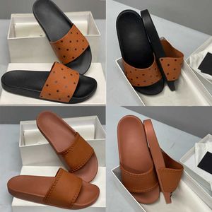 Uomo Donna Sandali con diapositive Designer Visetos Pantofola di lusso Moda estiva Sandali larghi e piatti spessi Pantofola Infradito con scatola NO465