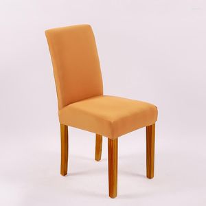 Chair Covers Elastic Seat Cover Adjustable Set Dining Room Stretch Slipcover Removable High Back Chairs