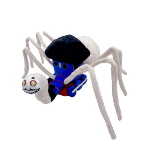Yortoob tren örümceği Thomas Peluş Örümcek Oyuncaklar Cadılar Bayramı Hediyesi Komik Yaratıcı Oyuncaklar