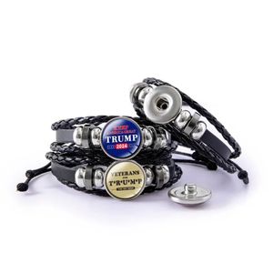 Party Favor Trump 2024 Wristband Adjustable Strap Bracelet i0829