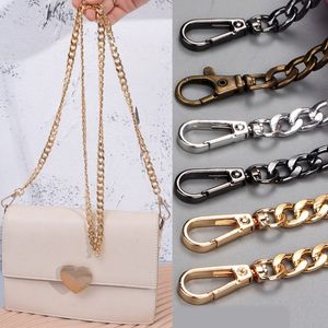 Väskdelar Tillbehör Högkvalitativ påse Kedjesband Handtag DIY -väskor Handtag Axel Crossbody Handväska Metall Ersättare Kedjor Bag Delar Tillbehör 230829