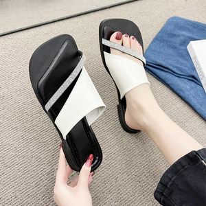 Slippers Summer Women Flats Sandals Canual Slingback Flip Flops 2023 Fashion Beach Shoes of Walking Home Femme Slides