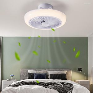 Ceiling Lights Fan Lamp Bedroom Room Modern Invisible Chandelier Integrated