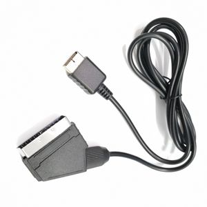 1,8M TV AV Connection Game kabla kablowa RGB kabel SCART dla konsoli PS2 PS3