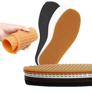 Peças de sapatos Acessórios Solas de borracha para fazer sapatos Sola de substituição Anti-derrapante Remendo de reparo de sola de sapato Folhas protetoras de sola para tênis de salto alto 230829