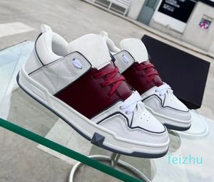 Skate Sneakers Calfskin Patent Leather White Platinium Winter Casual Shoe Designer Luxurys Fashion Ladies Sports Shoes