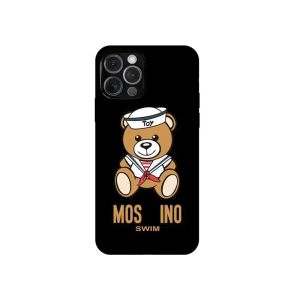 2023 Moda Tasarımcıları Ayı Telefon Kılıfı 14 13 12 7 8 Promax XS MAX Designer iPhone Case Cartoon Casual Çift Yumuşak Kılıf 2308299PE-3