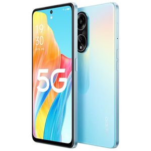 Original OPPO A1 5G Mobile Phone Smart 8GB 12GB RAM 256GB ROM Snapdragon 695 Android 6.72" 120Hz Full Screen 50.0MP 5000mAh Face ID Fingerprint IP54 Waterproof Cell Phone