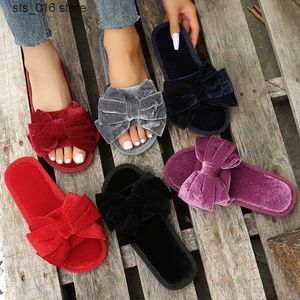 Mode cootelili neue Hausschuhe Winter Halten Sie warme Schuhe für Frauen Herzdekoration mit Plüsch Flat Heel Siz A.