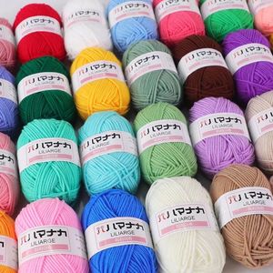 25g/Pc Baby Milk Cotton Yarn For Hand Knitting Acrylic Crochet Yarn DIY Line to Knit Soft Thread DIY amigurumi sweater doll