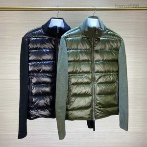 Männer Jacke Gestrickte Mantel Strickjacke Kleidung Winter Unten Patchwork Lange Feste Herbst Casual Wärmer Mode Schwarz Stehkragen M-xl