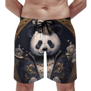 Pantaloncini da uomo Panda Gym Multi Style Dapper Clothing Divertenti Beach Men Custom Running Quick Dry Costume da bagno Idea regalo
