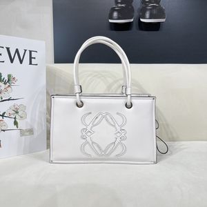 Borsa shopping Borsa a tracolla Borsa da lavoro Borsa firmata Borsa Borsa tote alla moda Borsa da donna in pelle capacità composita Pianura Diamond Lattice Lettera lows lewe