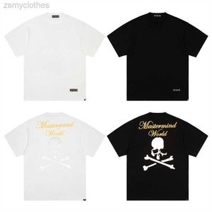 メンズTシャツ良い品質の首謀者ワールドファッションTシャツメンズ特大のヴィンテージスカルプリントMMJ女性Tシャツティー