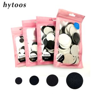 Nail Manicure Set Hytoos 100pcSpack utbytbart slippapper 15202535mm Pedicure Sandpaper Nagelbit Tillbehör Salongfotens verktyg 230828