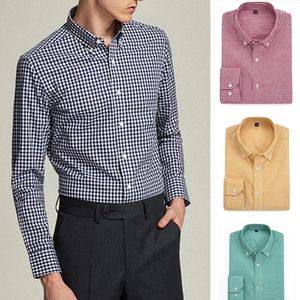 Männer Casual Hemden 2023 Hohe Qualität Homme Kleine Pferd Top Baumwolle Camisa Masculina Männer Langarm Mode Hombre Chemises tops