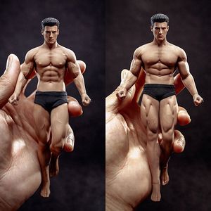 Finger Toys TBLeague TM01A TM02A 1/12 Male Suntan Seamless Body with Head Sculpt 6-inch Man Super Flexible Action Figure Muscle Body Model