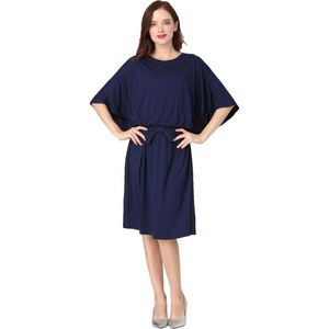 Vestidos emoção mães invisível amamentação manto vestido solto capa de maternidade estiramento macio elegante roupas de enfermagem