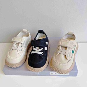 Sneakers Children Canvas Boys and Girls Soft Sole Infant Breathable Wear-resistant Casual Cloth Shoes Size 22-31 L0829