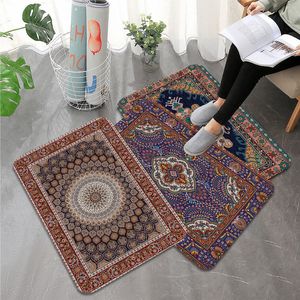 Carpet Handmade Bohemian Floor Mat Bath Nordic Style Home Doormat Bathroom Toilet Mats Bedroom Welcome 230828