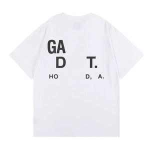 デザイナーTシャツサマーTシャツメンズデザイナー服有名なTシャツレタープリントラウンドネック半分白い白いファッションメン女性Tシャツ