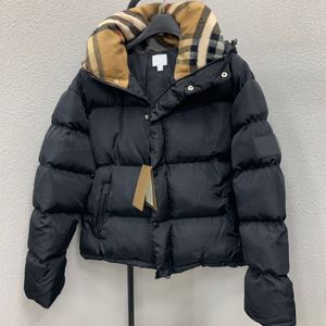 Classic Detachable Womens Down Jacket Coat Designer Parkas Fashion Winter Mens Ladies Letter Plaid Warm Top