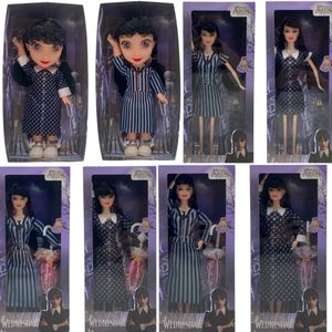 Экшн -фигуры в среду Addams BJD Объединенные куклы Удалить модные куклы с полным набором одежды для одежды, фигура, игрушка, детские подарки 230828