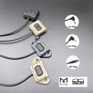 Pressostato tattico ModButton Fit Mlok Keymod 20mm Rail per torcia elettrica per armi SF M300 M600 DBAL-A2 PEQ15 controllo momentaneo