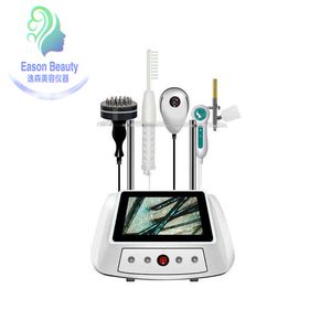 Máquina portátil para tratamento do couro cabeludo, análise de detecção de folículo capilar, recrescimento capilar